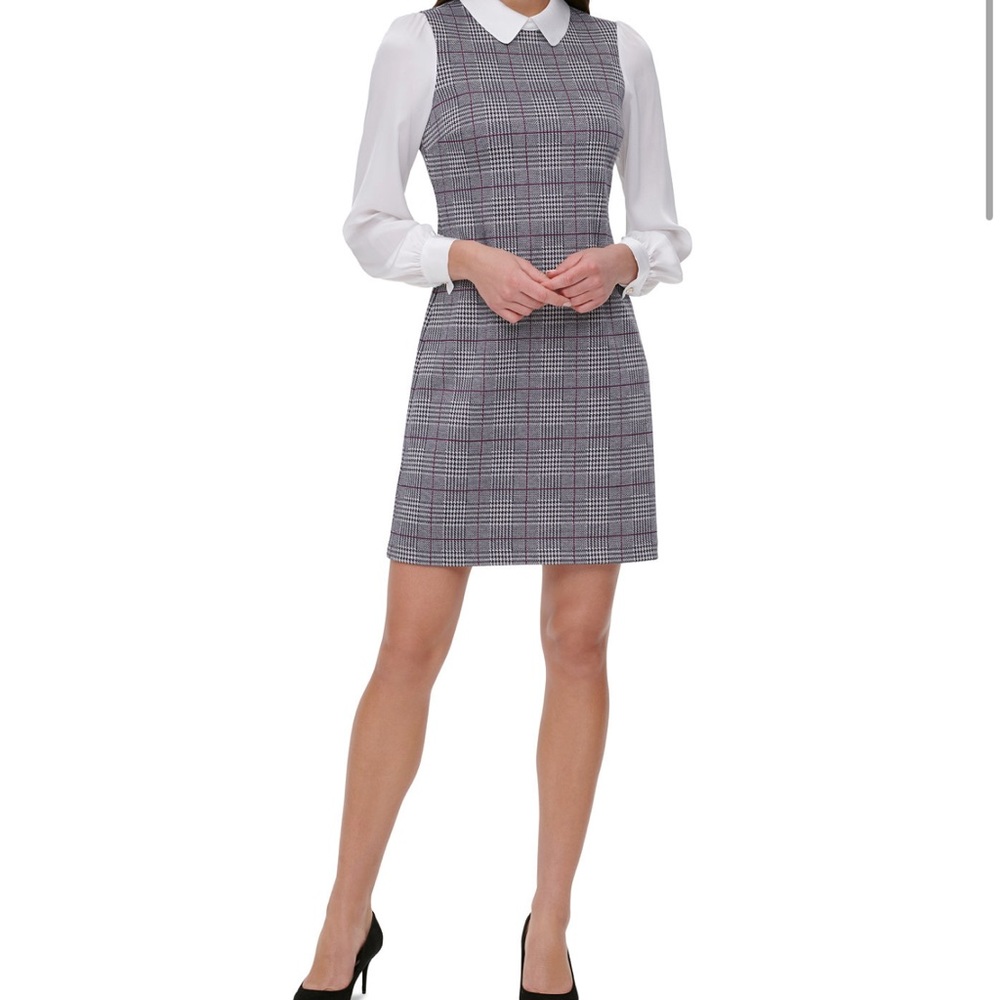 Calvin Klein plaid dress